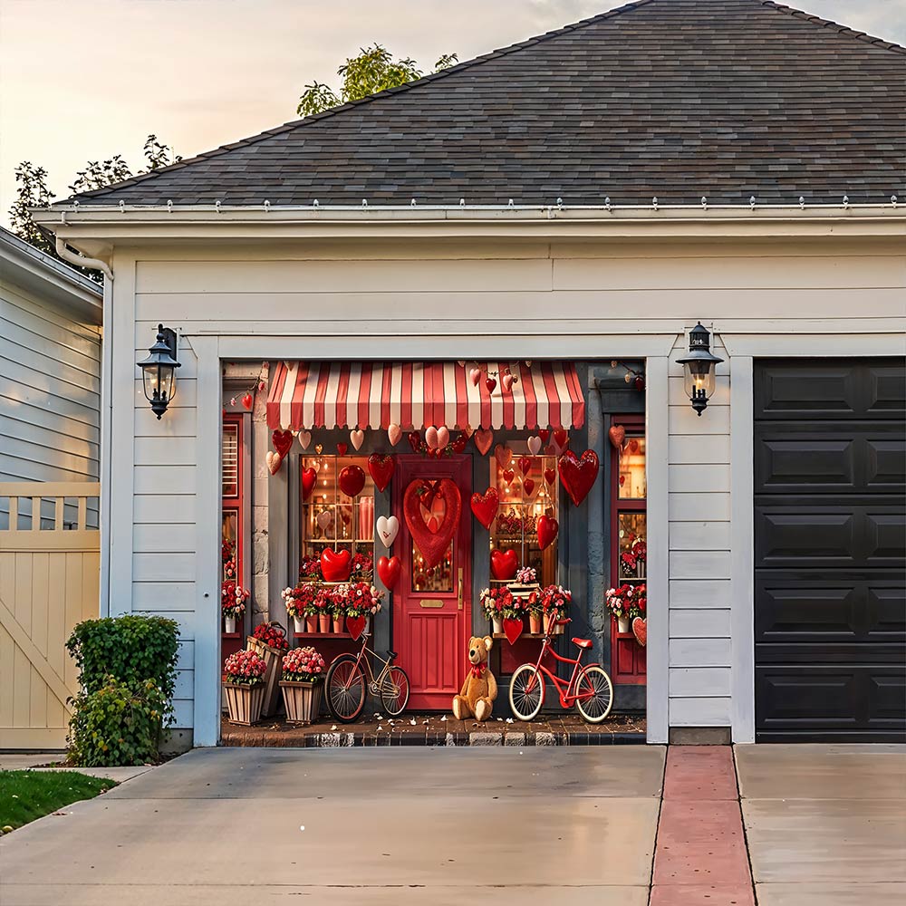 Lorva Garage Door Banner Decoration The Love Store