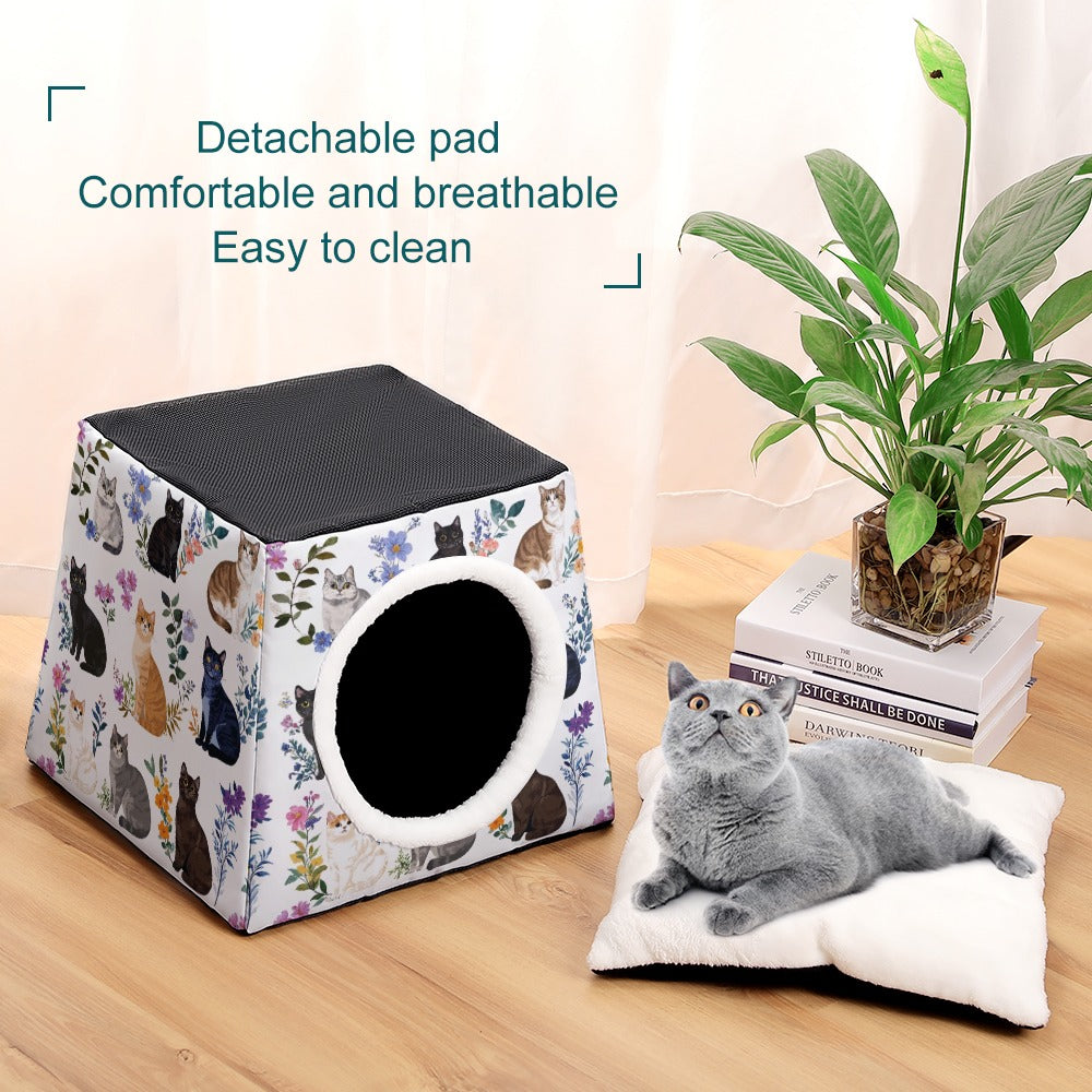 Lorva Capsule pet Waterloo Charming Floral Cats