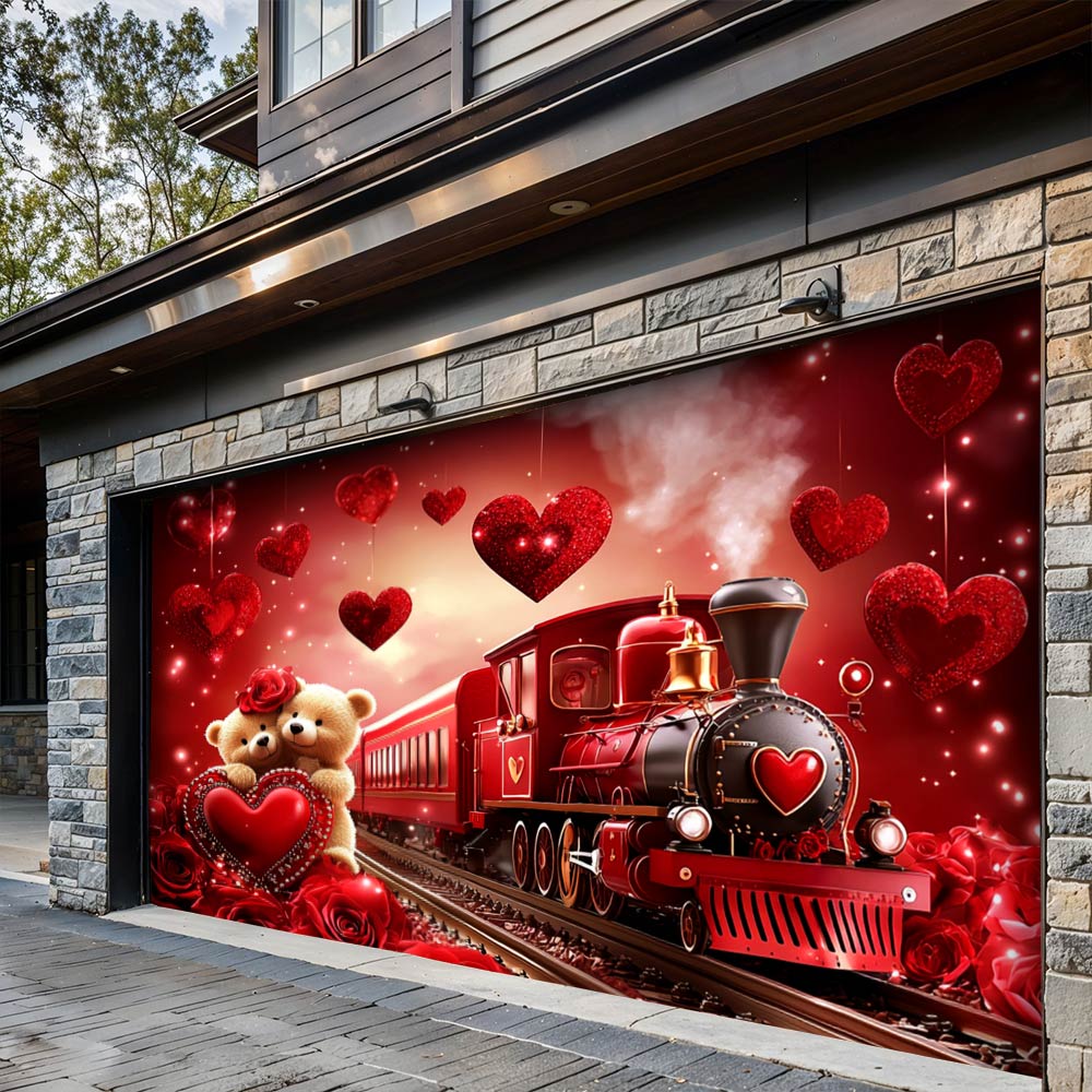Lorva Garage Door Banner Decoration Sweetheart Express