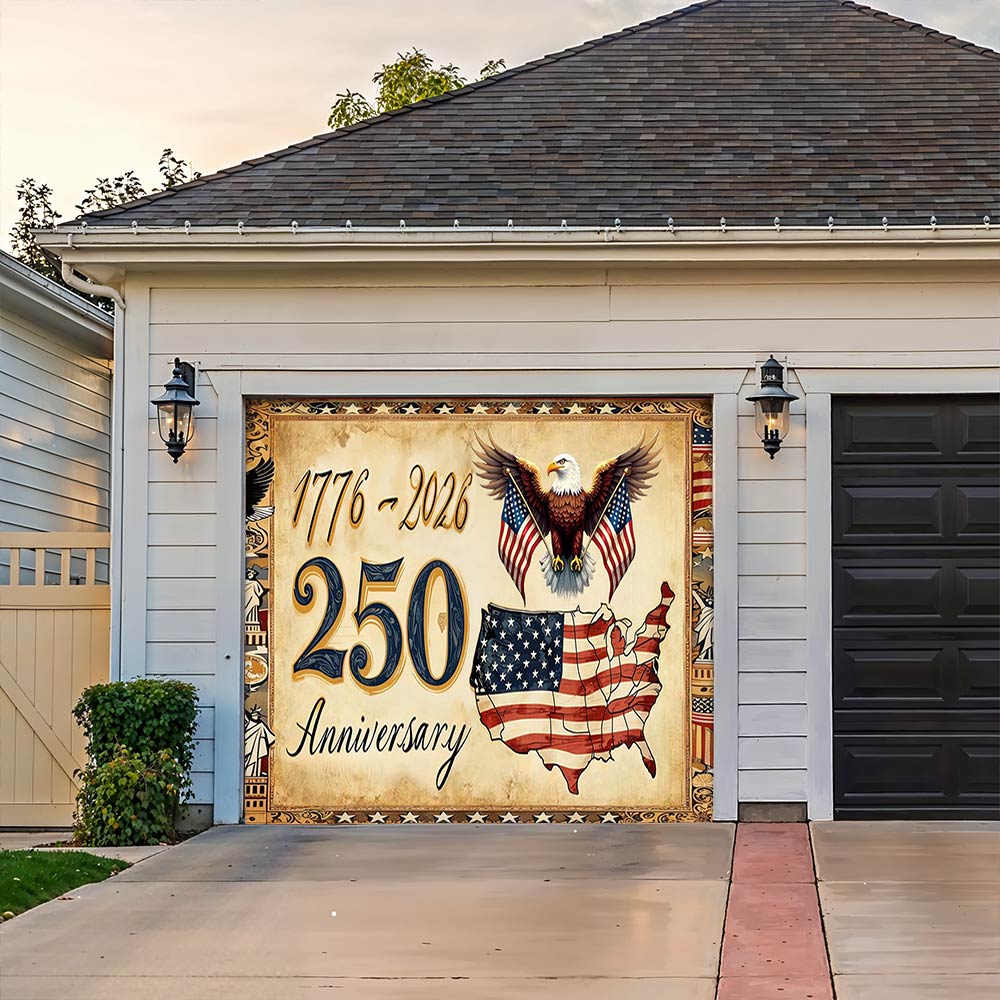Lorva Garage Door Banner Decoration Majestic Origins
