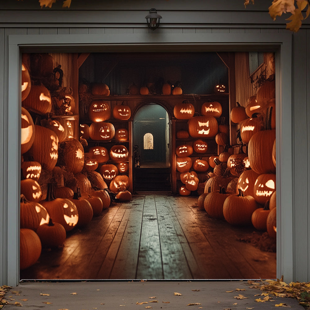Lorva Halloween Garage Door Banner Decoration The Great Pumpkin Haunt