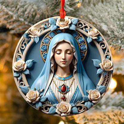 Lorva 2D Acrylic Ornament Blessed Virgin Mary