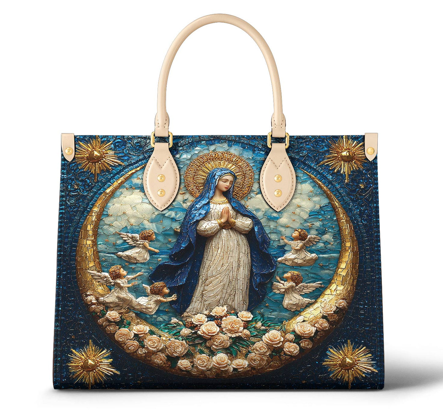 Lorva Leather Bag Gentle Virgin Mary