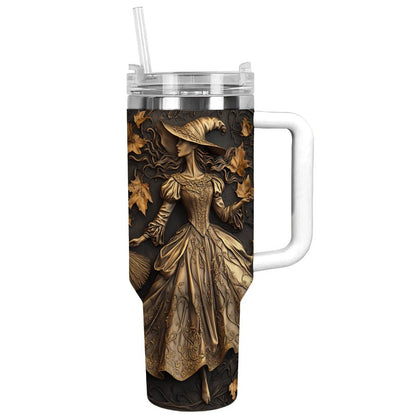 Witch Lorva Tumbler Vintage Witch