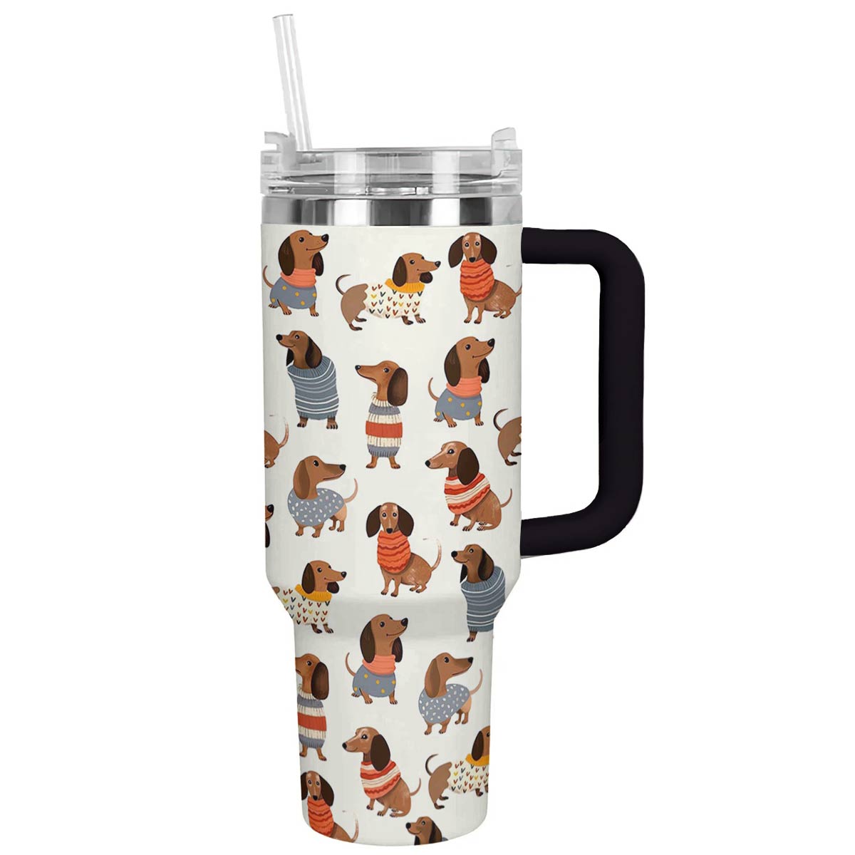 Lorva Tumbler Cuteness Overload Dachshund