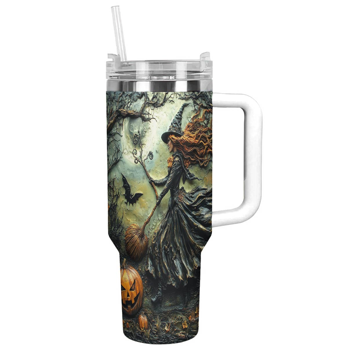 Witch Lorva Tumbler Halloween Time