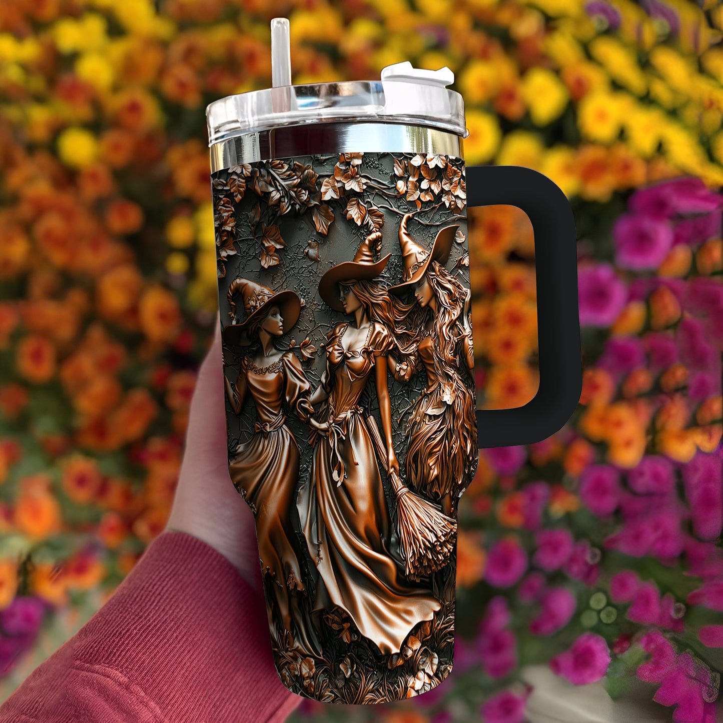 Witch Lorva Tumbler Mystic Forest