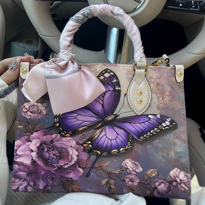 Lorva Leather Bag Enchanted Violet