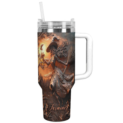 Witch Lorva Tumbler Personalized Witching Hour Glow