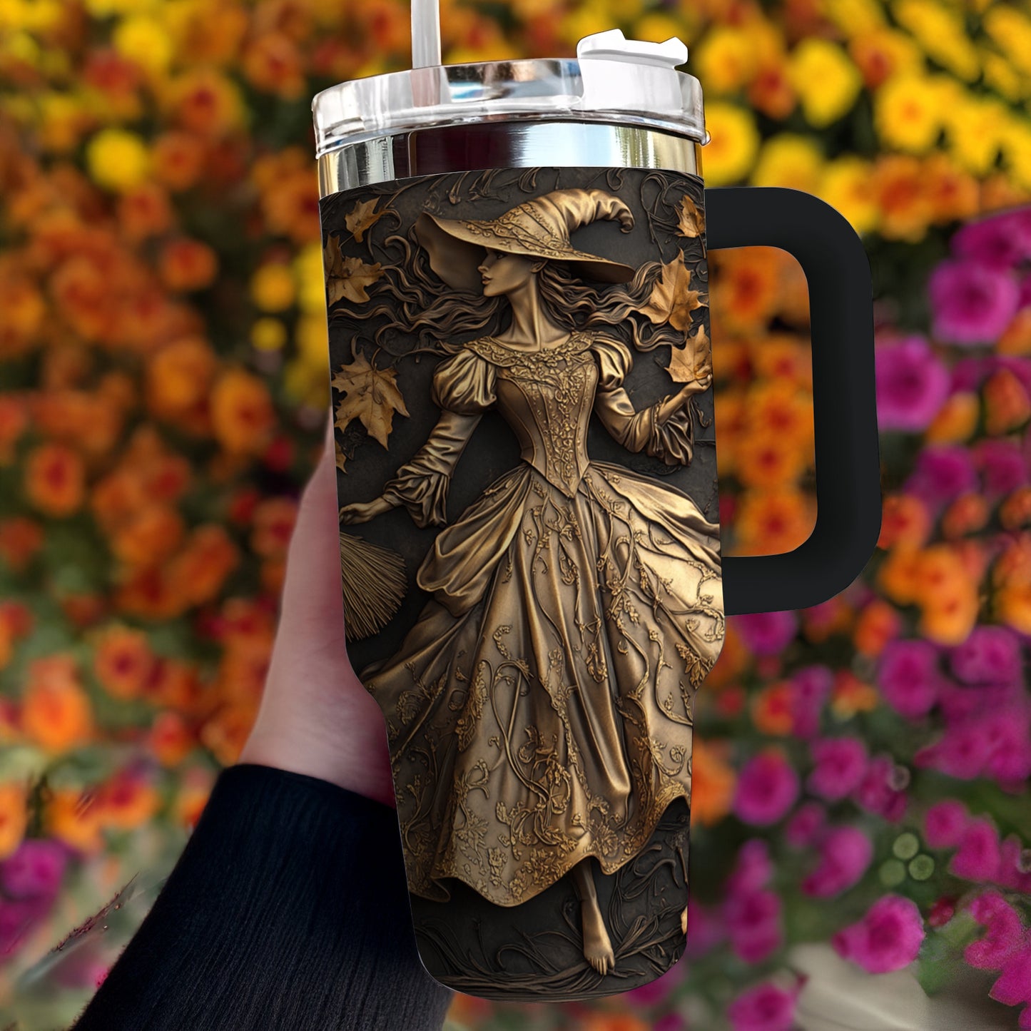 Witch Lorva Tumbler Vintage Witch