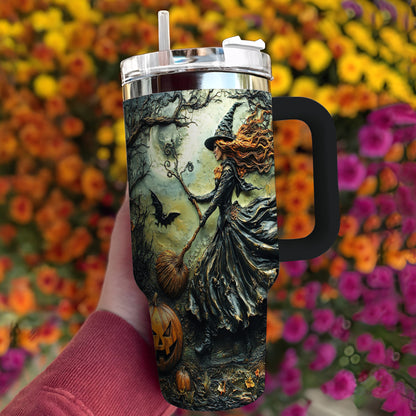Witch Lorva Tumbler Halloween Time