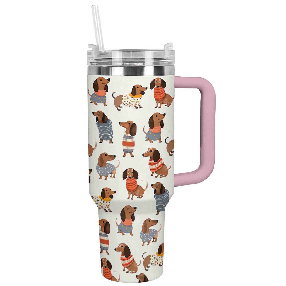 Lorva Tumbler Cuteness Overload Dachshund