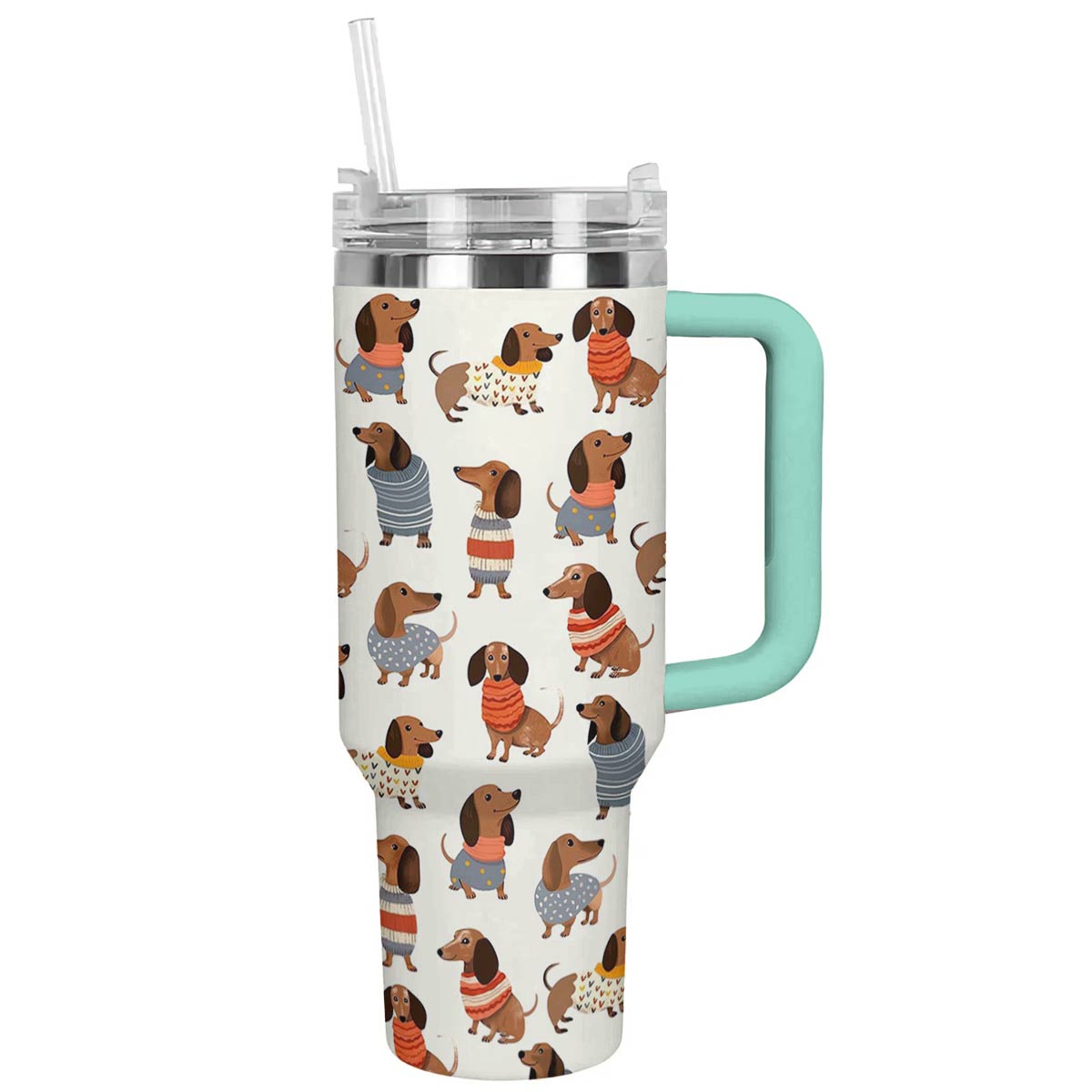Lorva Tumbler Cuteness Overload Dachshund