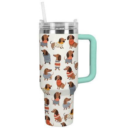 Lorva Tumbler Cuteness Overload Dachshund