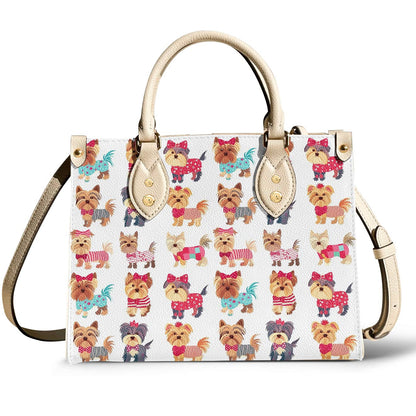Lorva Leather Bag Sweet Yorkie