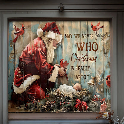 Lorva Christmas Garage Door Banner Decoration Hope Love