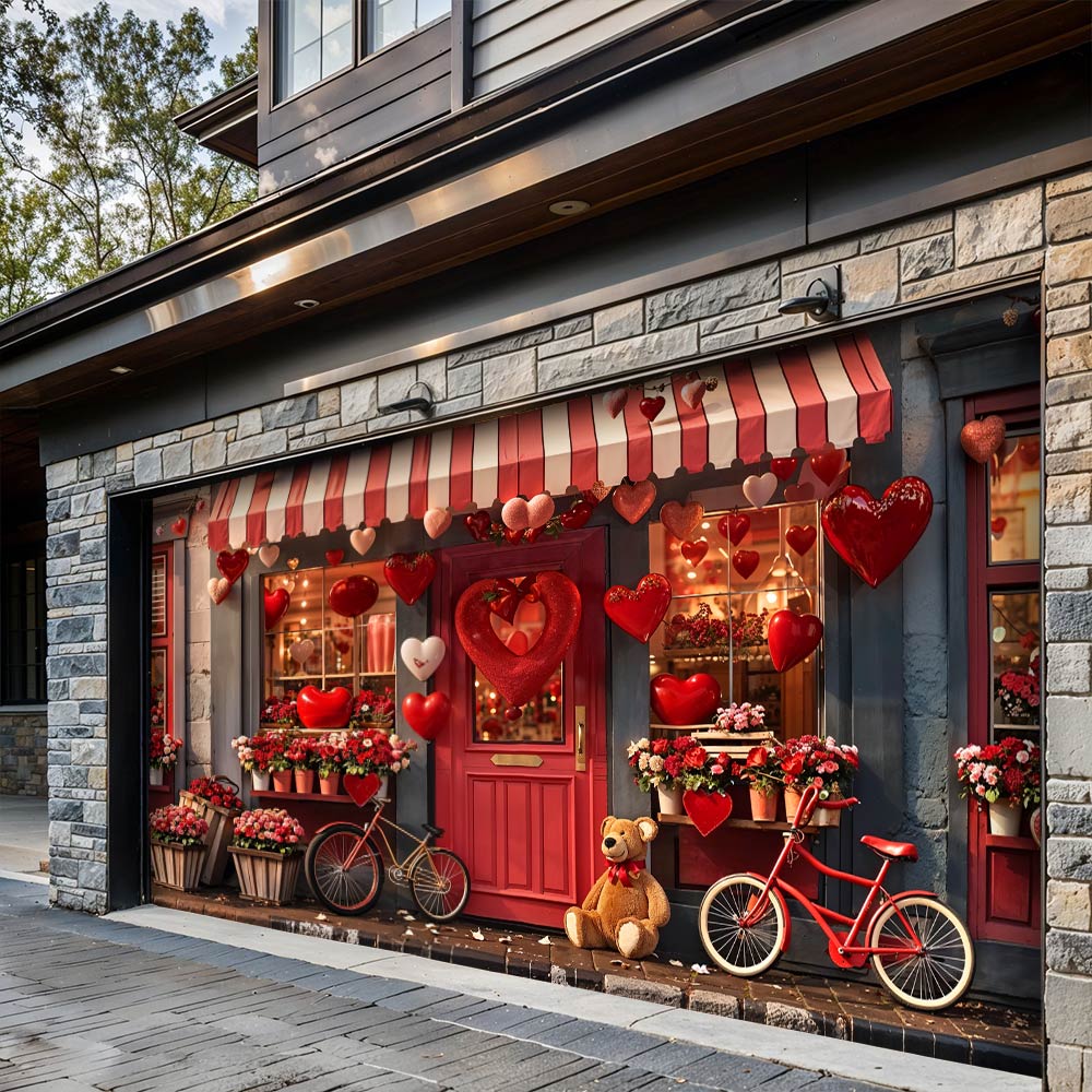 Lorva Garage Door Banner Decoration The Love Store