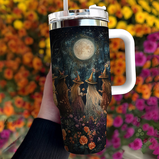Witch Lorva Tumbler Floral Moonlight