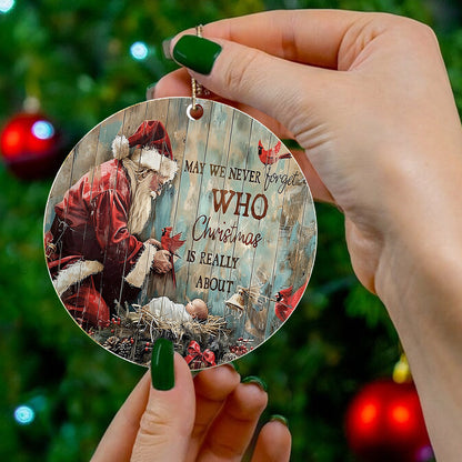 Lorva 2D Acrylic Ornament Hope Love