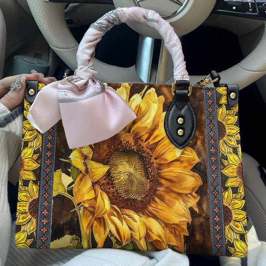 Lorva Leather Bag Golden Radiance