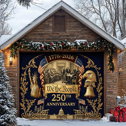 Lorva Garage Door Banner Decoration We The People
