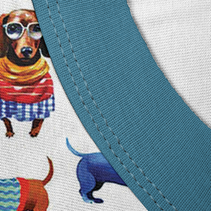 Lorva V-neck Nightshirt Amazing Stylish Dachshunds