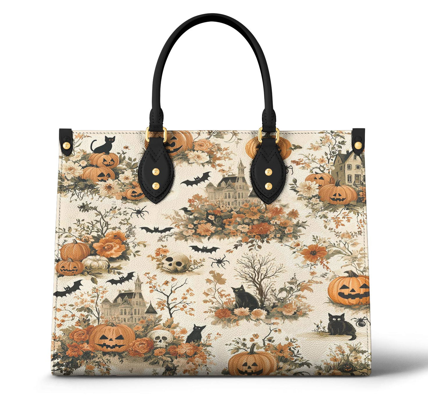 Halloween Lorva Leather Bag Haunting Harvest