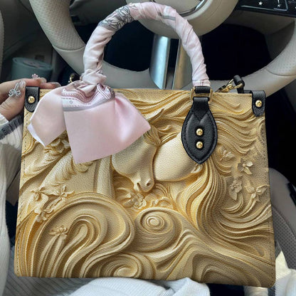 Lorva Horse Leather Bag Celestial Horse Embrace