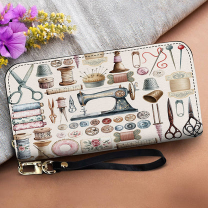 Lorva Sewing Leather Wallet Threaded Memories