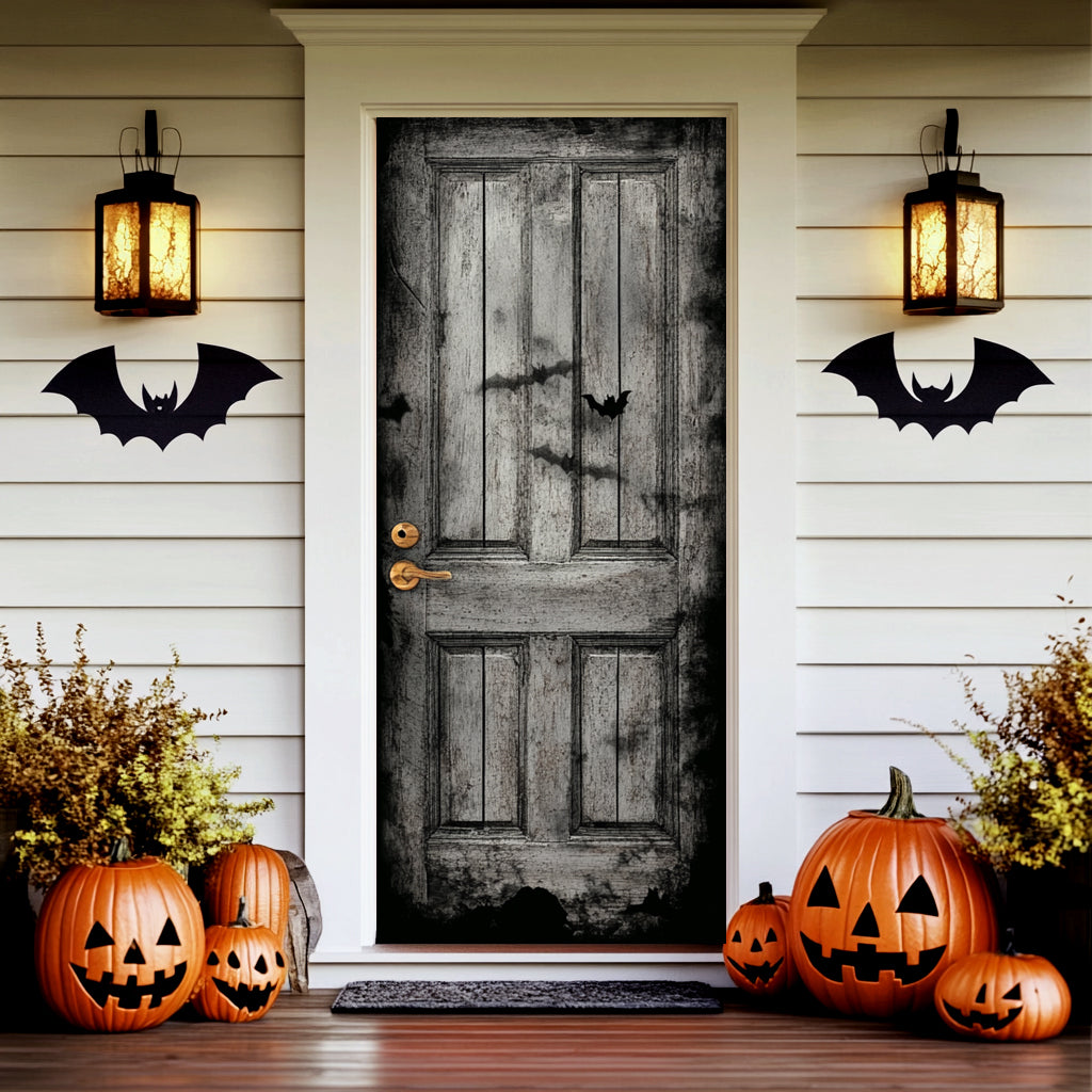 Lorva Halloween Door Cover Into The Haunted Hollow
