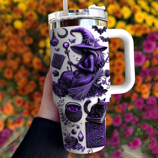 Witch Lorva Tumbler Purple Witchlife