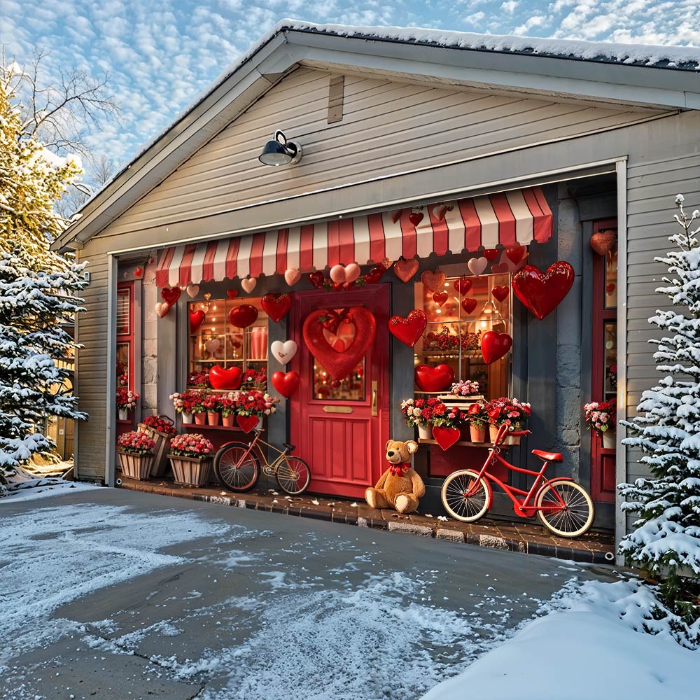 Lorva Garage Door Banner Decoration The Love Store