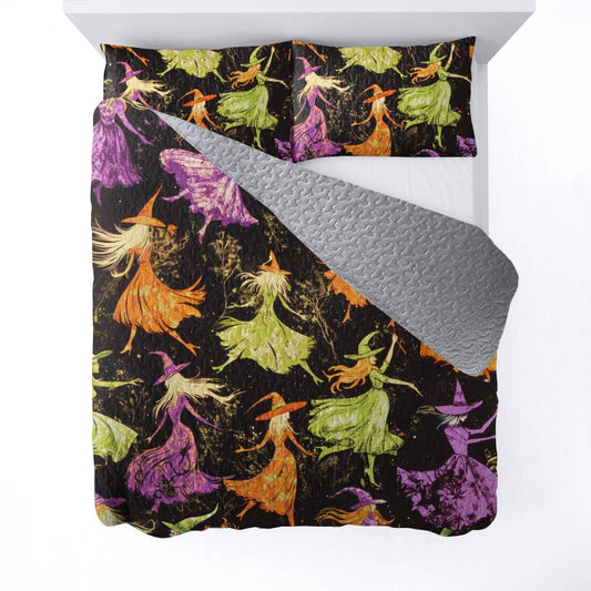Witch Lorva All Season Quilt 3-Piece Set Mystic Flight
