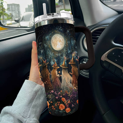 Witch Lorva Tumbler Floral Moonlight