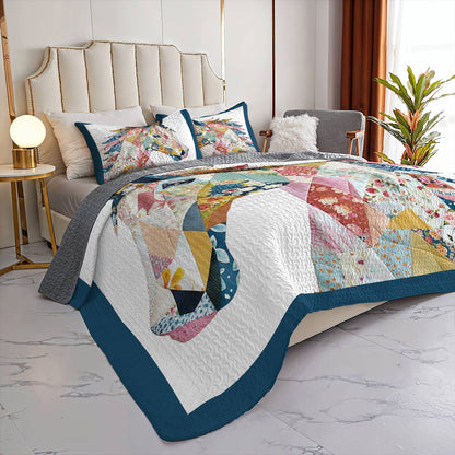 Lorva Horse All Season Quilt 3-Piece Set A Gentle Soul