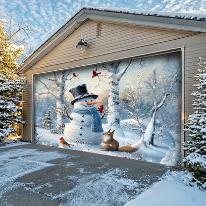 Lorva Christmas Garage Door Banner Decoration Merry Christmas My Friends!