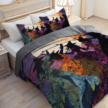 Witch Lorva All Season Quilt 3-Piece Set Crazy