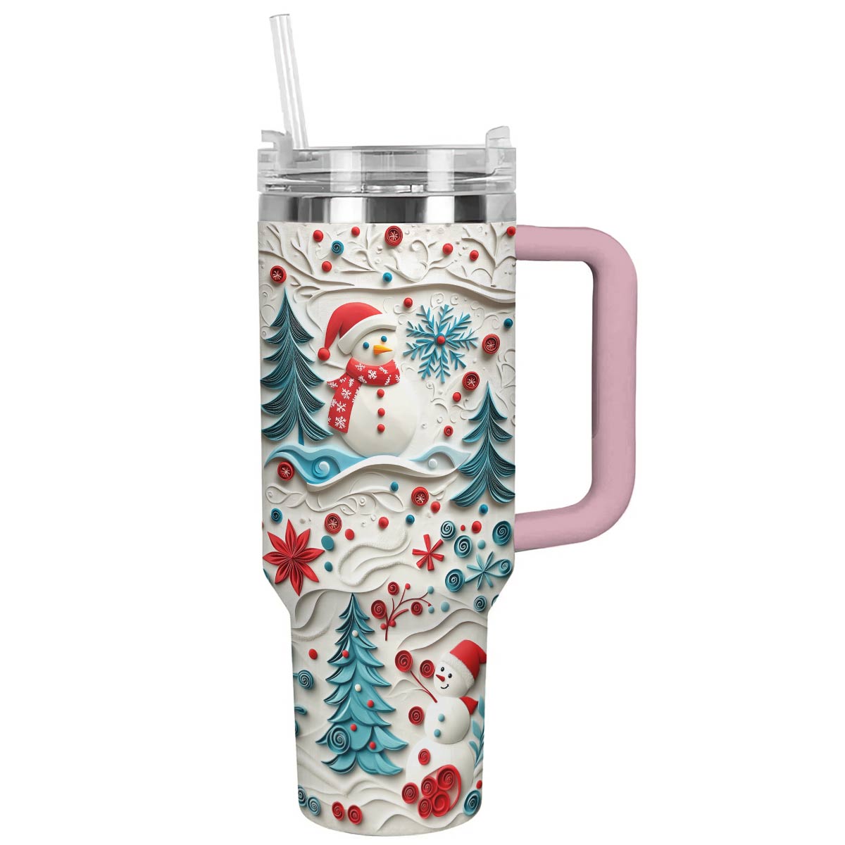 Lorva Tumbler Happy Snowman