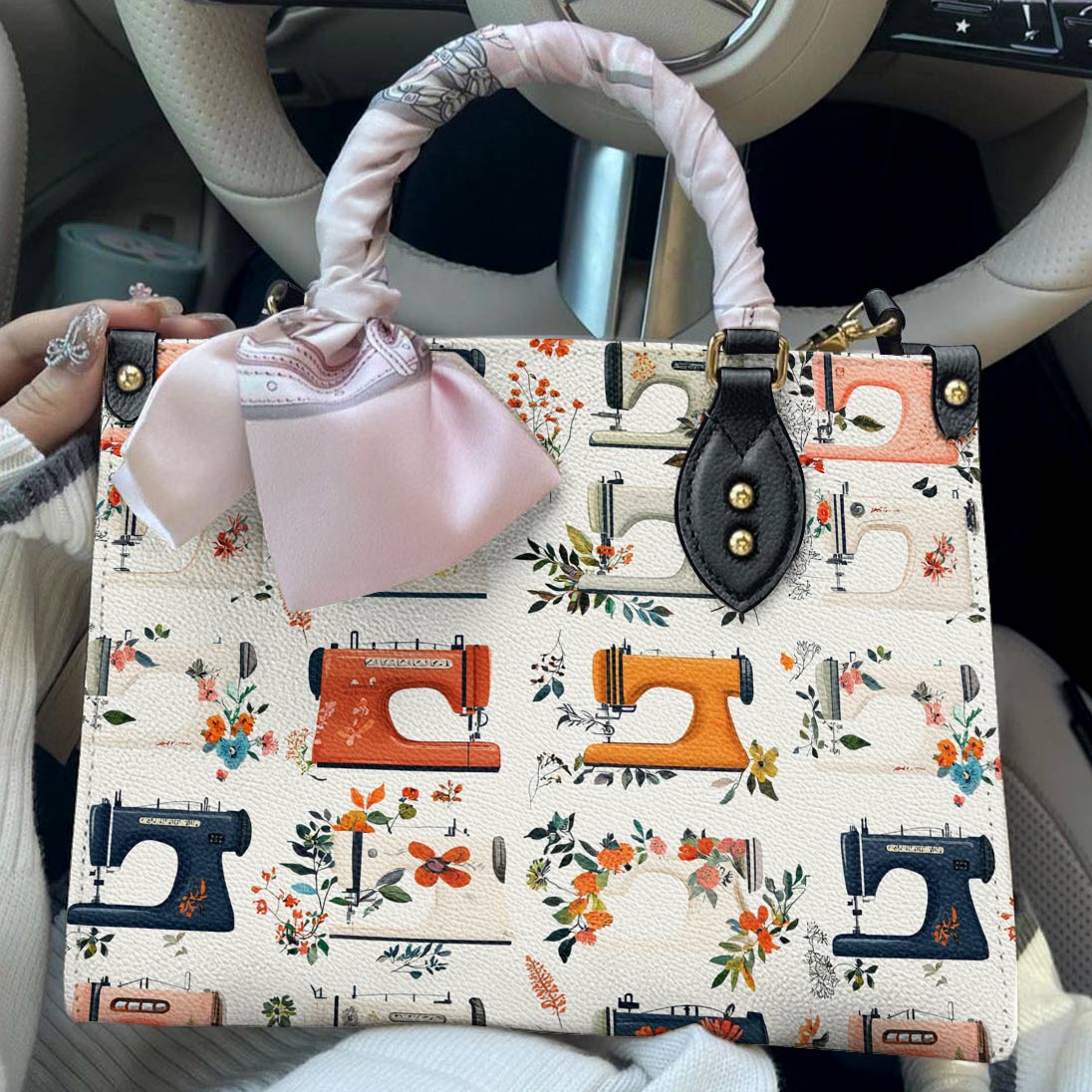 Lorva Leather Bag Autumn Stitch