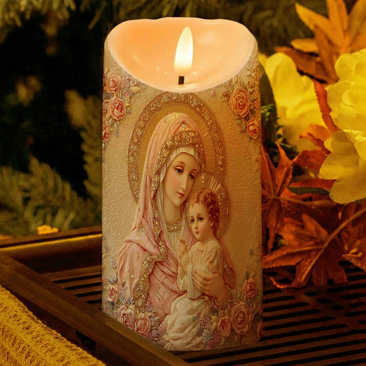Lorva LED Candle Blessed Elegance