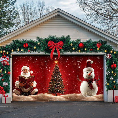 Lorva Christmas Garage Door Banner Decoration I Love Christmas Time