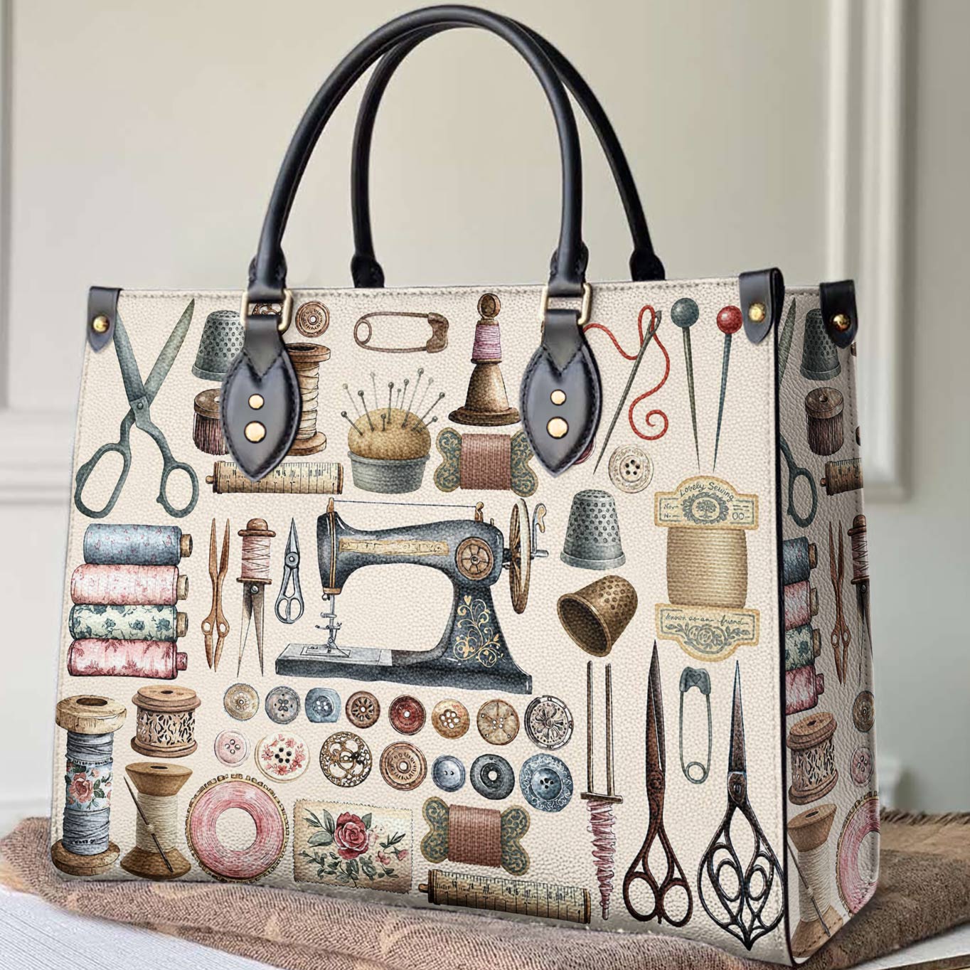Lorva Leather Bag Threaded Memories