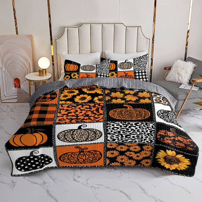 Lorva All Season Quilt 3-Piece Set Autumn Safari