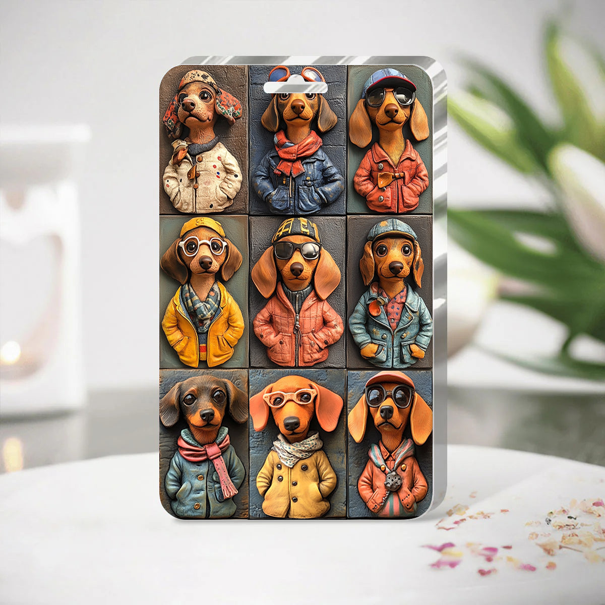 Dachshund 2D Print Acrylic Plaque The Fashion Pack