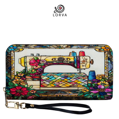 Lorva Sewing Leather Wallet Quilt & Color