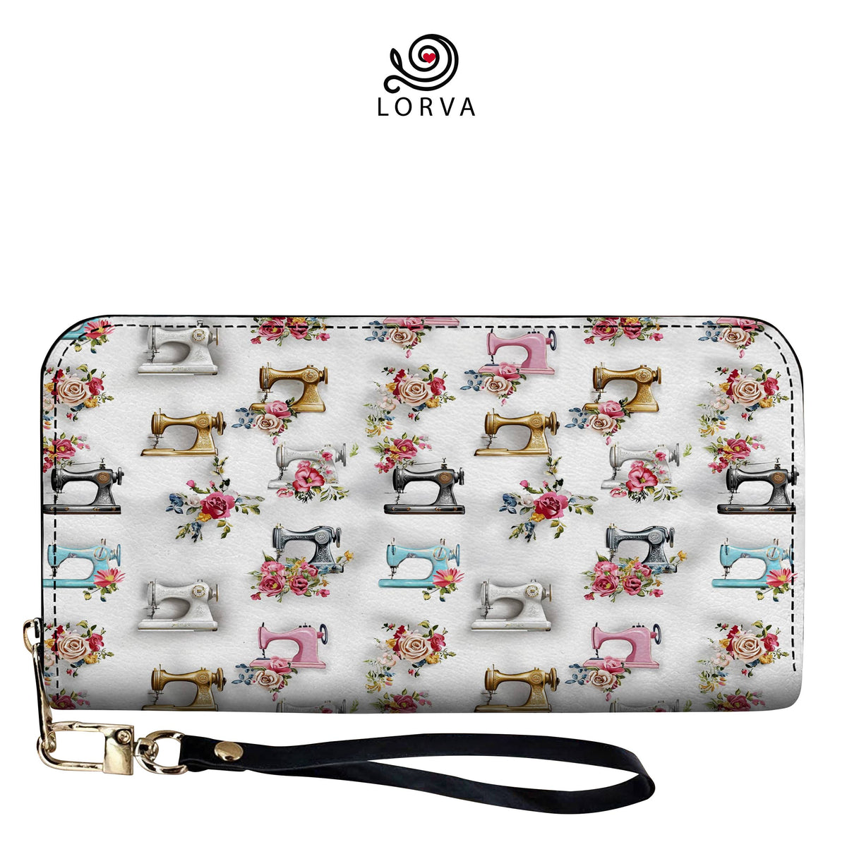 Lorva Sewing Leather Wallet Rosy Threads
