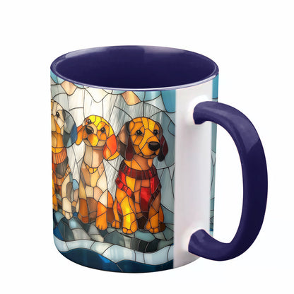 Lorva Dachshund Mug Cute Dachshund Friends