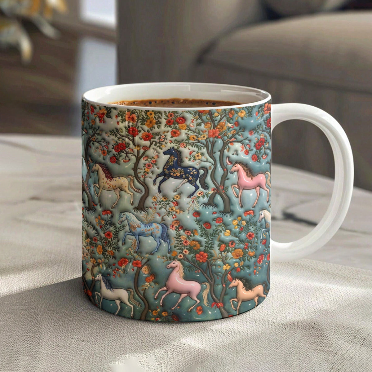 Lorva Horse Mug Mystical Steeds