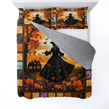 Witch Lorva All Season Quilt 3-Piece Set Happy Autumn