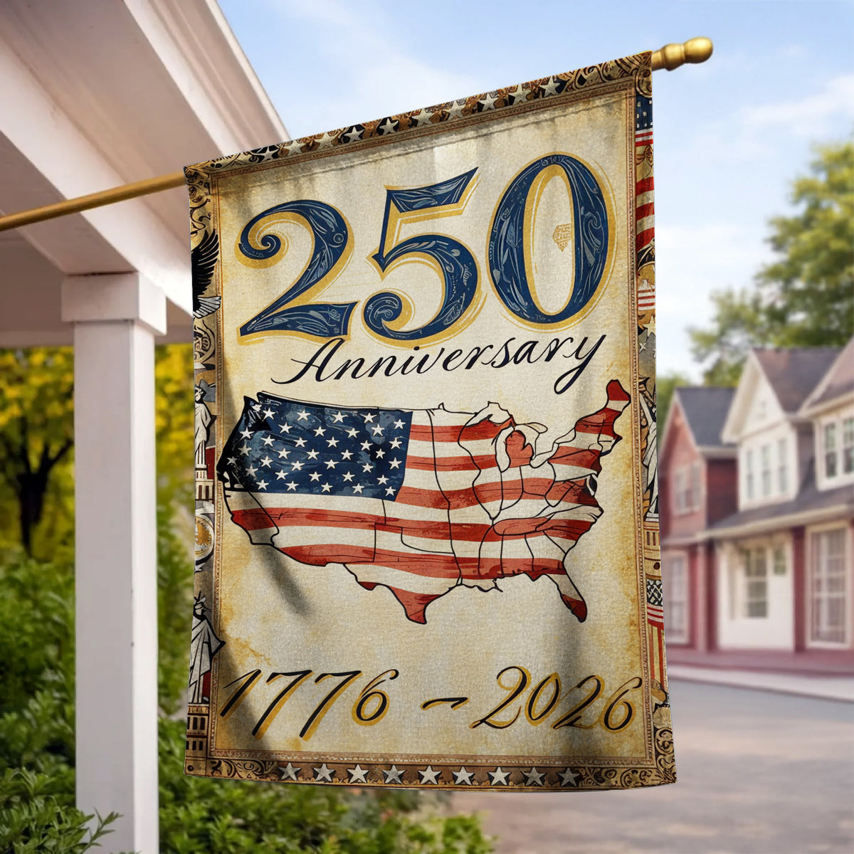 Lorva Garden Flag Majestic Origins